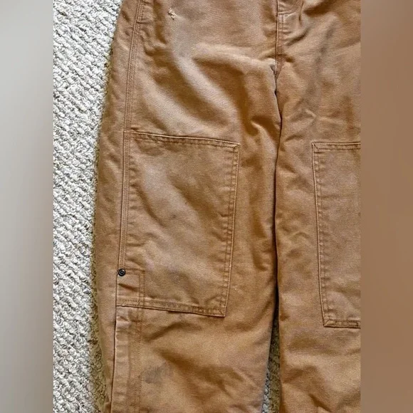 Carhartt Tan Bibs - Picture 2 of 2